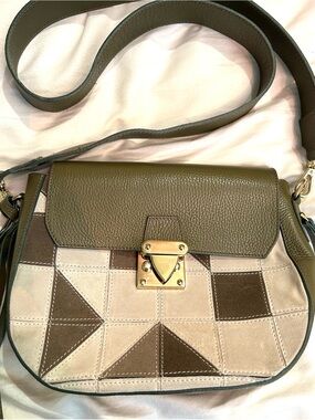 VITTORIA NAPOLI Crossbody Leather Bag - Made in Italy